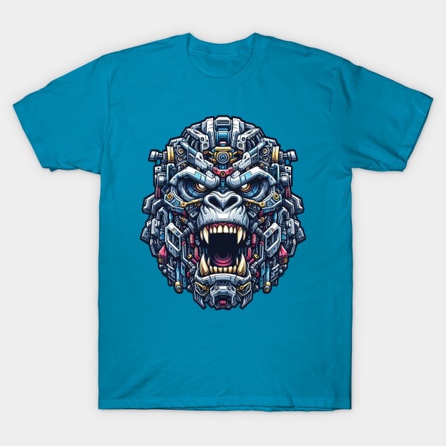 Mecha Apes S02 D15 T-Shirt by Houerd